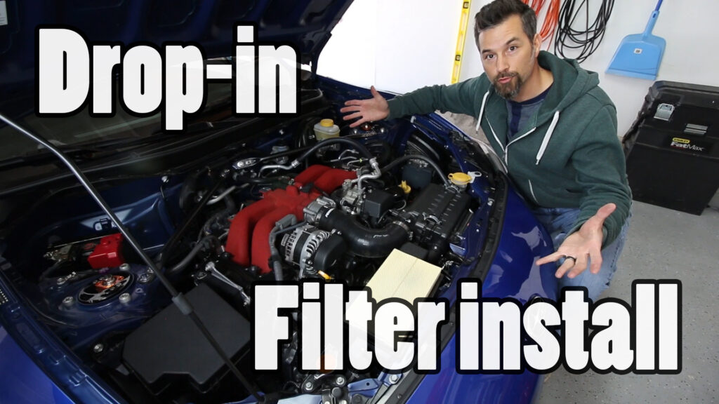 BRZ air filter installation - The BTR Garage | Car Reviews & Car Racing